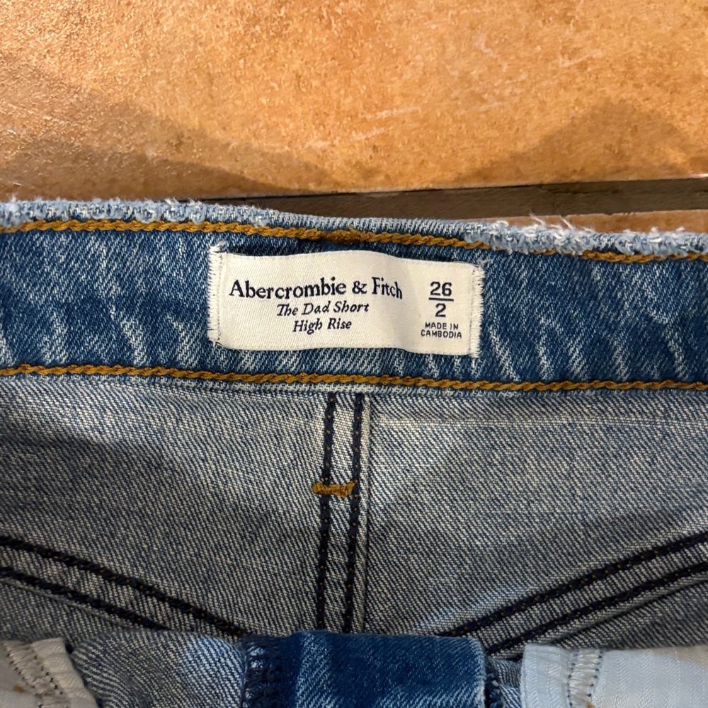 Abercrombie & Fitch Blue Jean Shorts - Picture 4 of 11